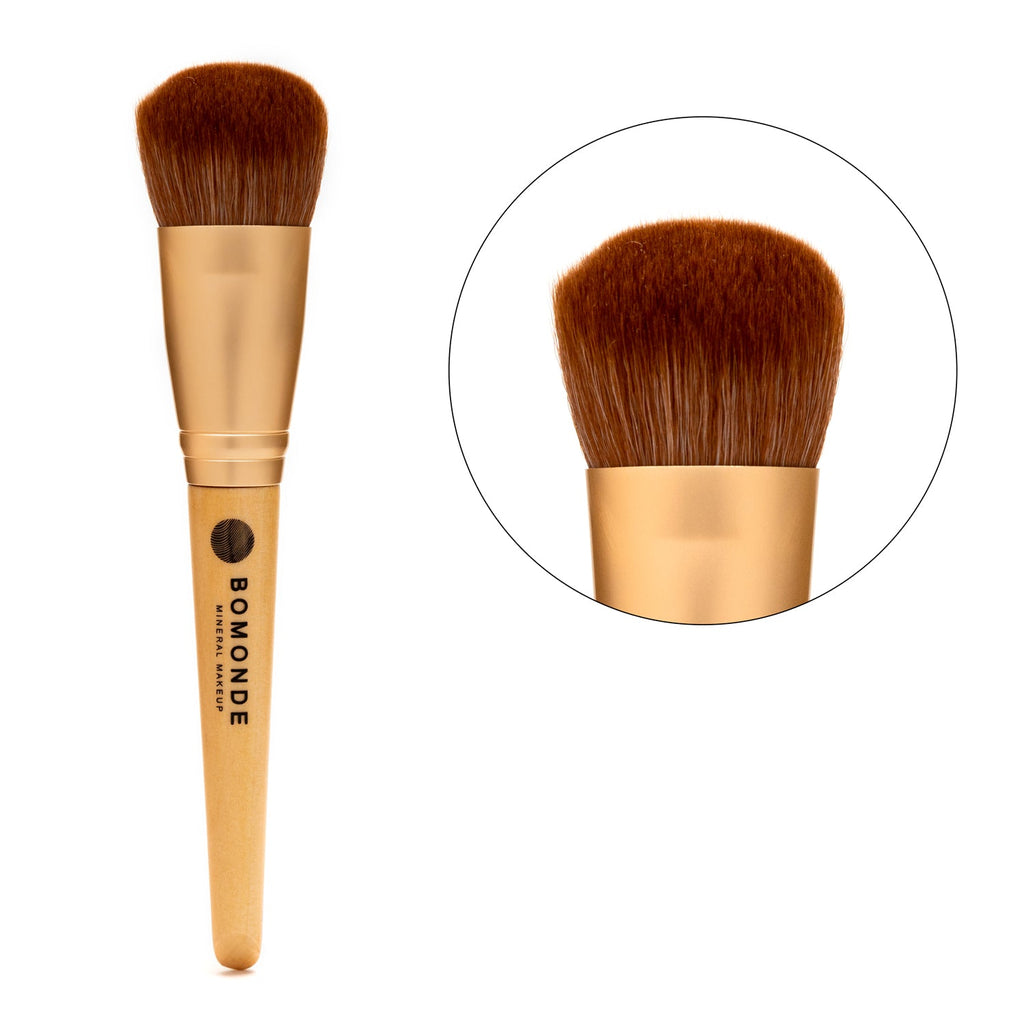 3-Piece Vegan Makeup Brush Set | Powder & Eyes Essentials